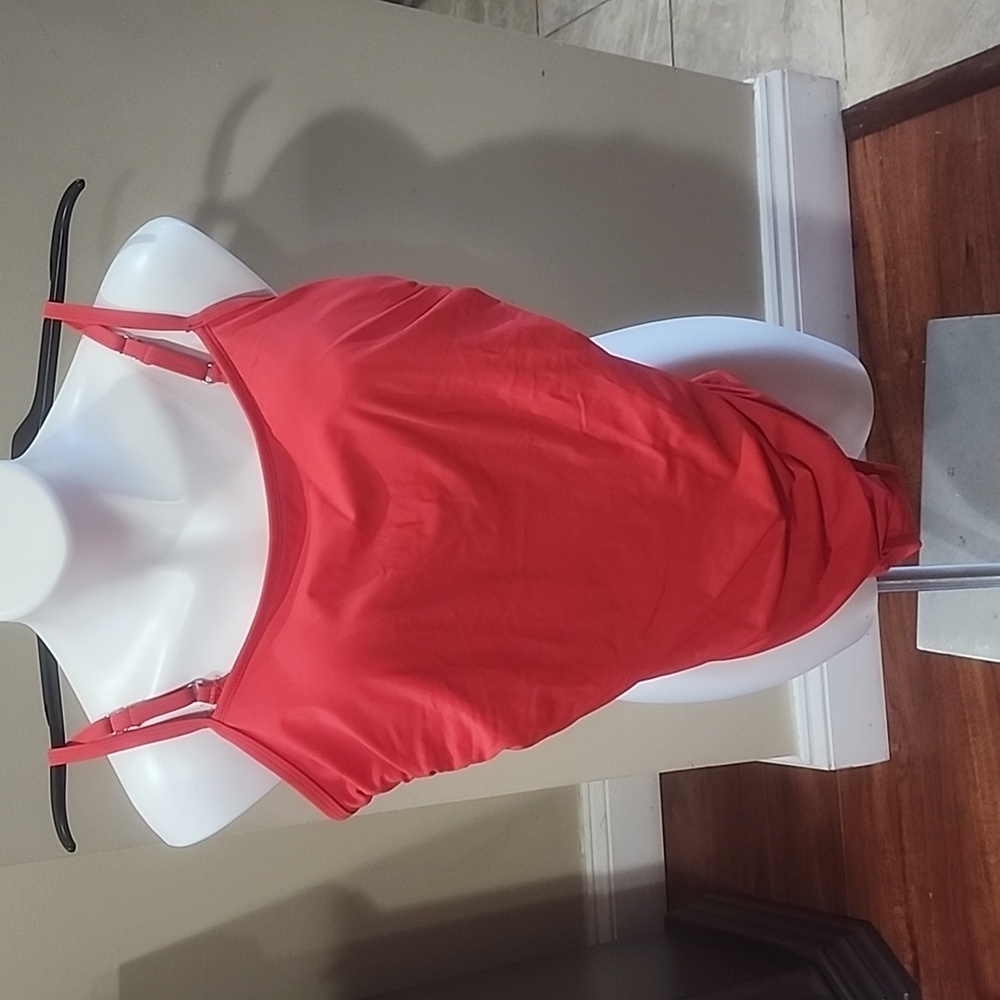 Red One Piece Swimsuit